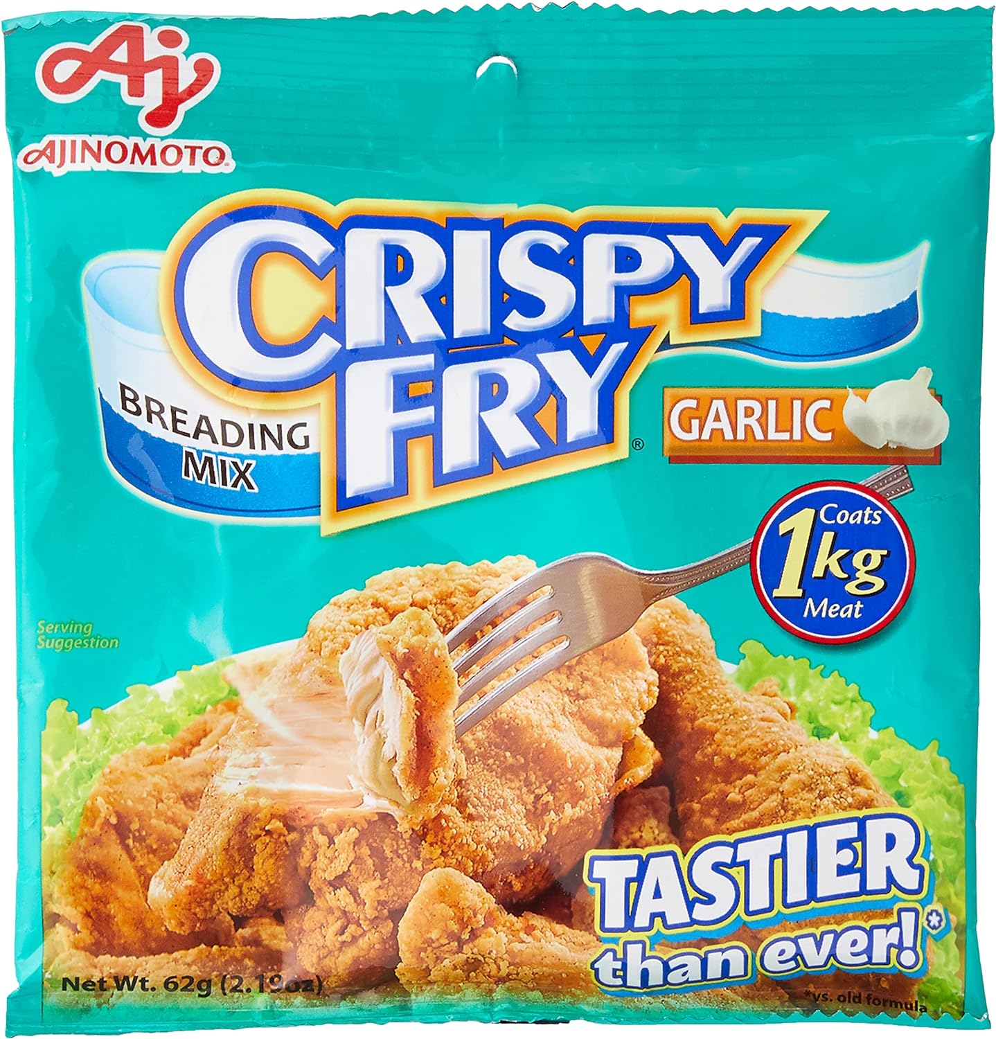 AJINOMOTO CRISPY FRY GARLIC Breading Mix 62g クリスピーフライドチキンの粉 ガーリック風味のサムネイル