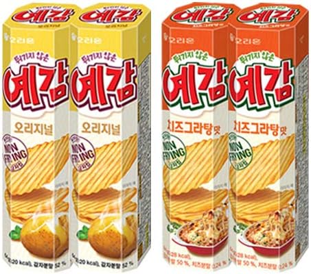 オリオン イェガム (64g)x4個セット オリジナル2個＋チーズグラタン2個/ジャガイモ/スナック/スナック菓子/お菓子/韓国お菓子/ポテト/韓国お土産