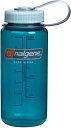 nalgene(ナルゲン) カラーボトル 広口0.5L ポリエステル トライタンボトル トラウトグリーン 91175