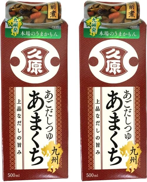 久原 あごだしつゆ あまくち（お得な4倍濃縮）500ml×2本セットのサムネイル