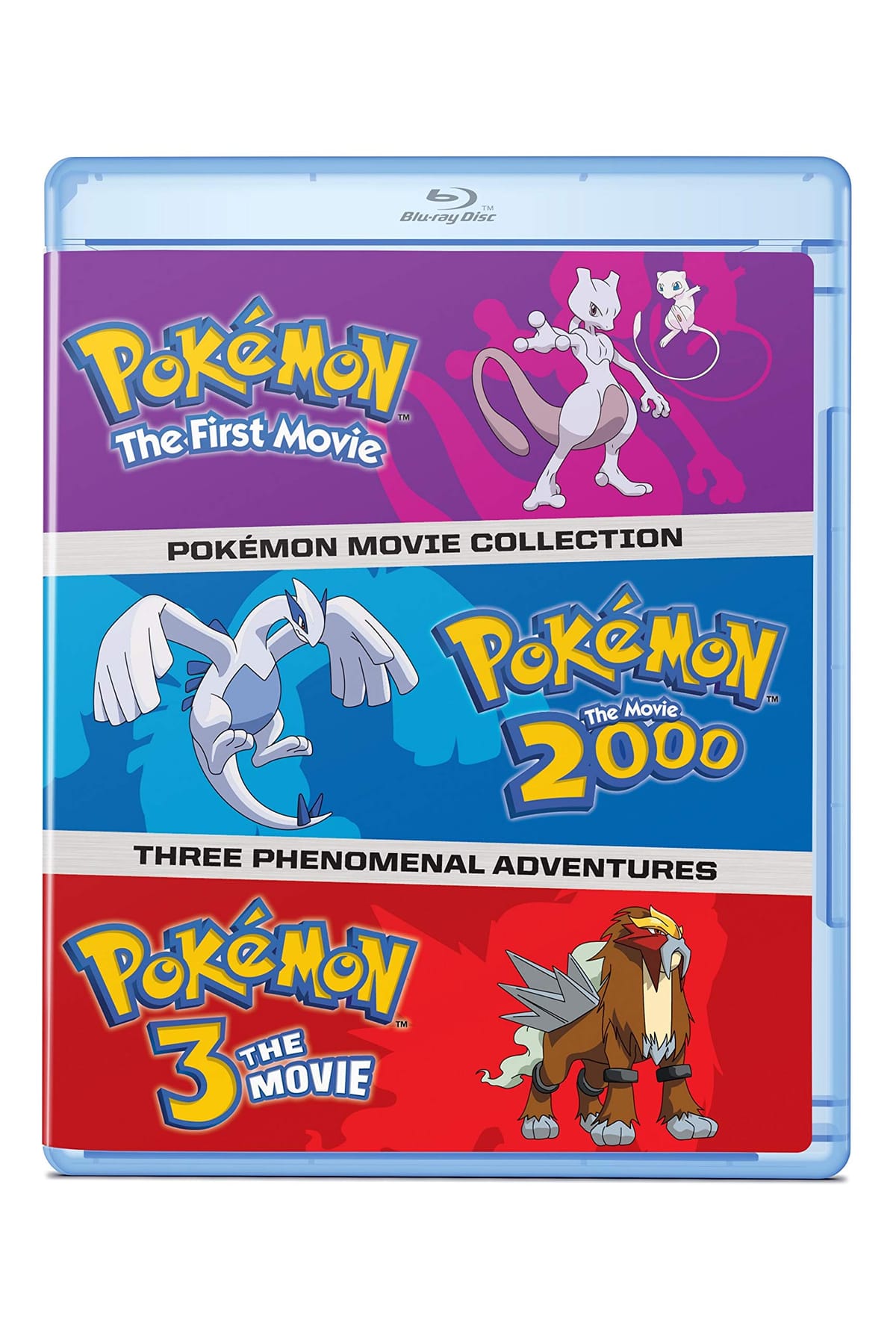 Pokemon: The Movies 1-3 Collection [Blu-ray]