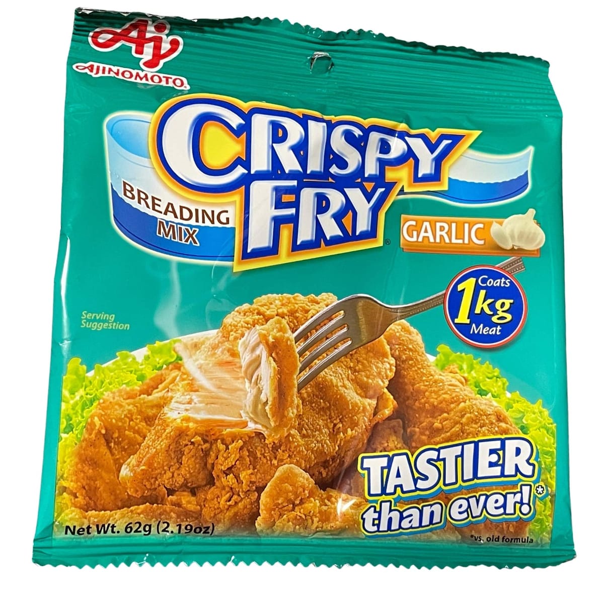 AJINOMOTO CRYSPY FRY GARLIC Breading Mix 62g 3pcs クリスピーフライドチキンの粉 ガーリック風味　3袋セット