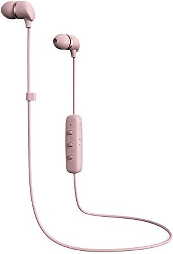 happy plugs(ハッピープラグス) In-Ear カナル型ワイヤレスイヤホン Bluetooth対応 スウェーデンブランド 女性向け ギフトに最適 音符マークケース リモコン・マイク付 通話可能 iOS [ブラッシュ] [ワイヤレスイヤホンのみ]