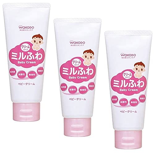 和光堂 ミルふわ　ベビークリーム × 3個セット