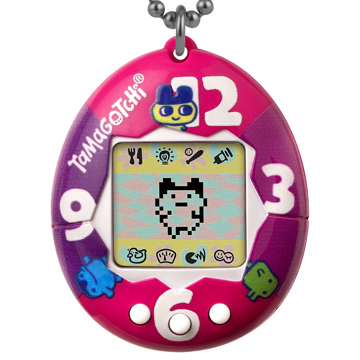 Tamagotchi Original (たまごっちオリジナル) 電子ゲーム パープルとピンクの時計 [日本語ではない場合があります]