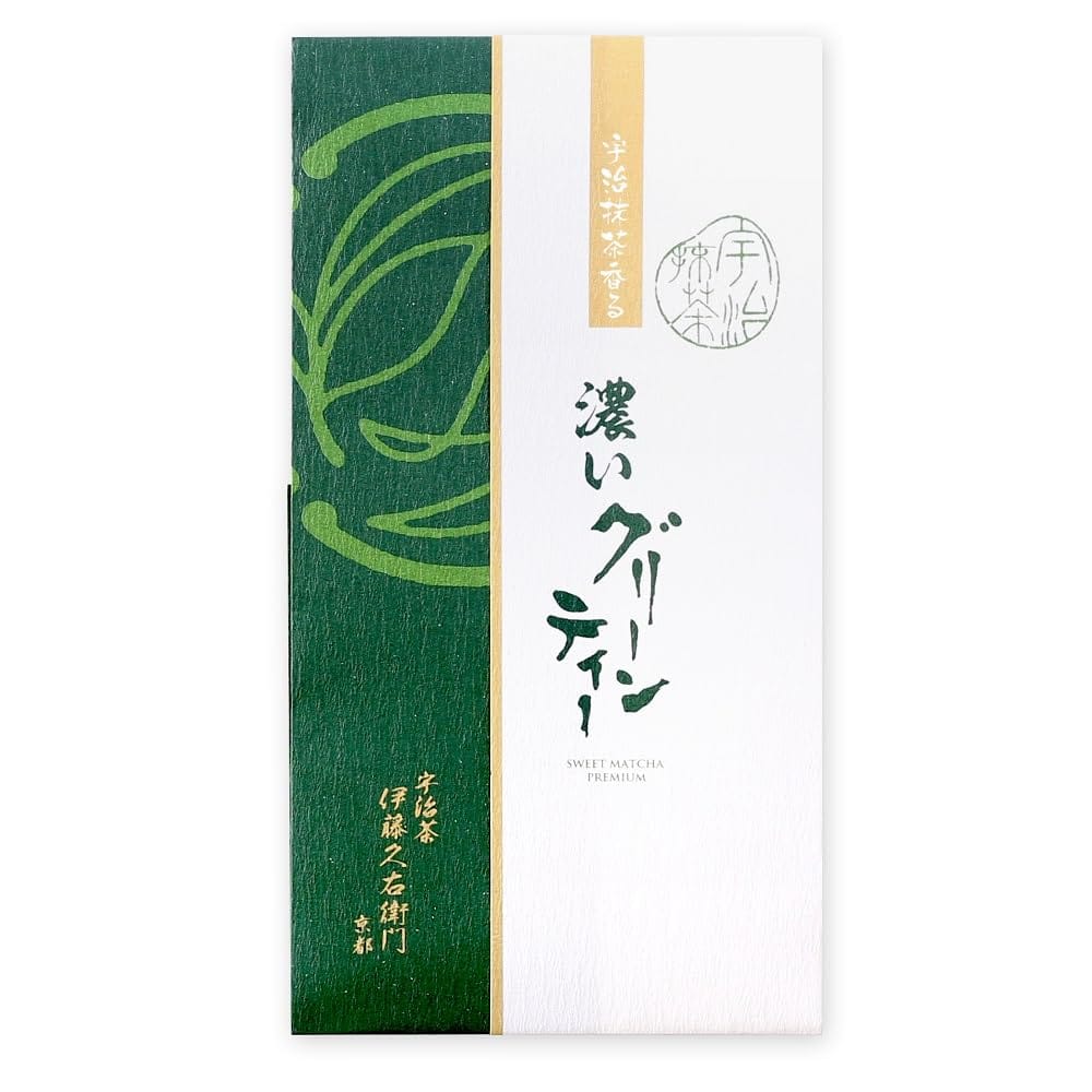 伊藤久右衛門 宇治抹茶 濃いグリーンティー（加糖） 粉末 130g袋 抹茶ドリンク