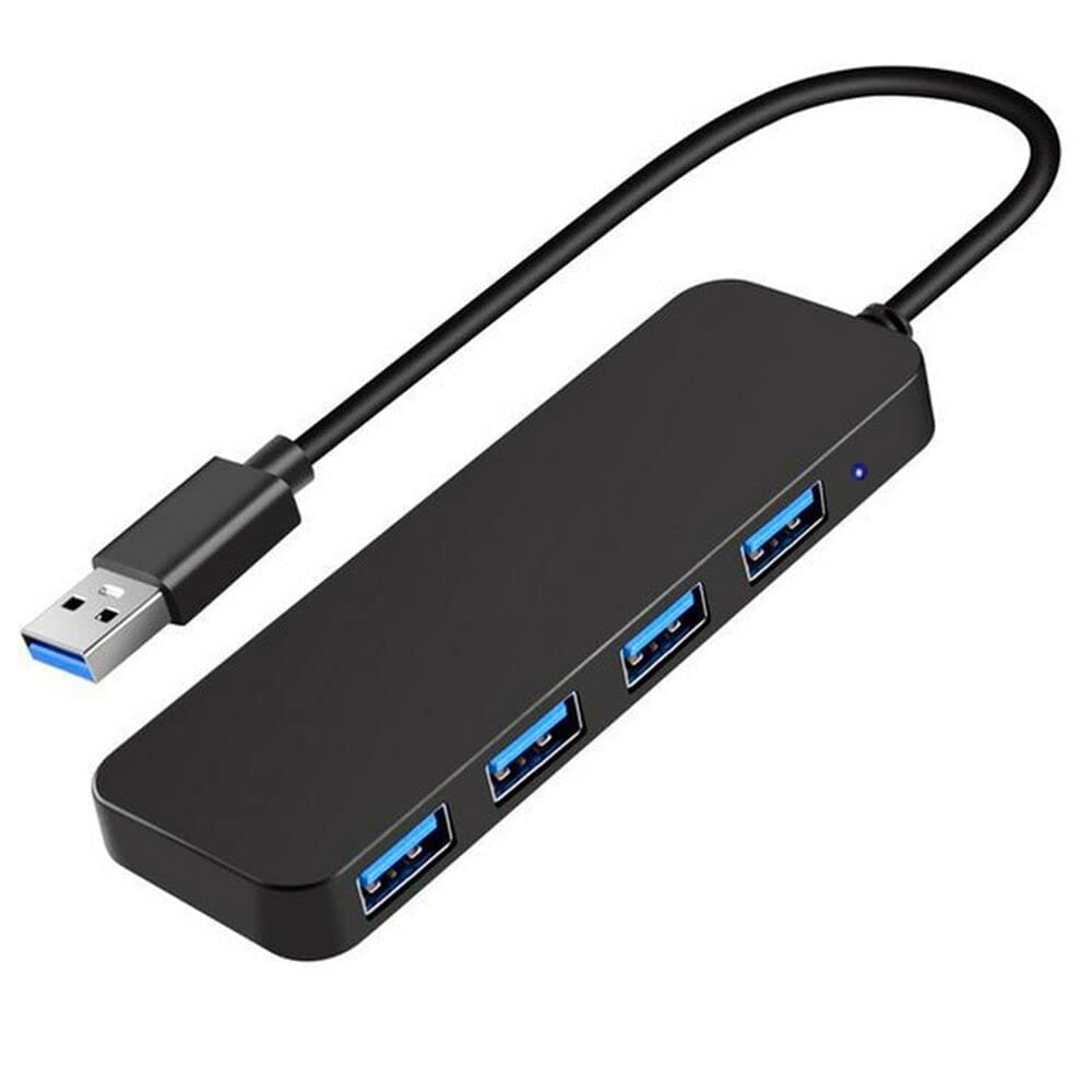 VIENON USBハブ 4ポート USB 3.0 ハブ USBスプリッター USBエキスパンダー ノートパソコン、Xbox、フラッシュドライブ、HDD、コンソール、プリンター、カメラ、キーボード、マウス用