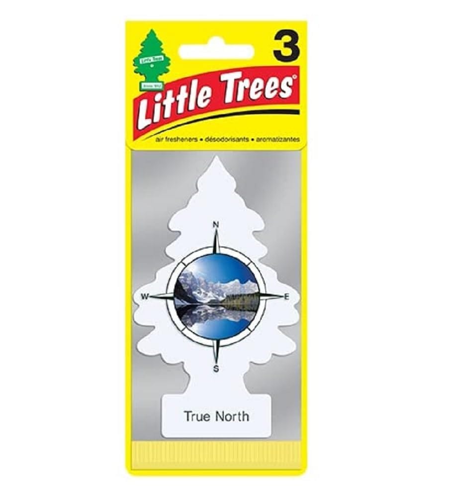 Little Trees(リトルツリー) 吊下げタイプ エアーフレッシュナー True North 3枚セット(3P) U3S-37037