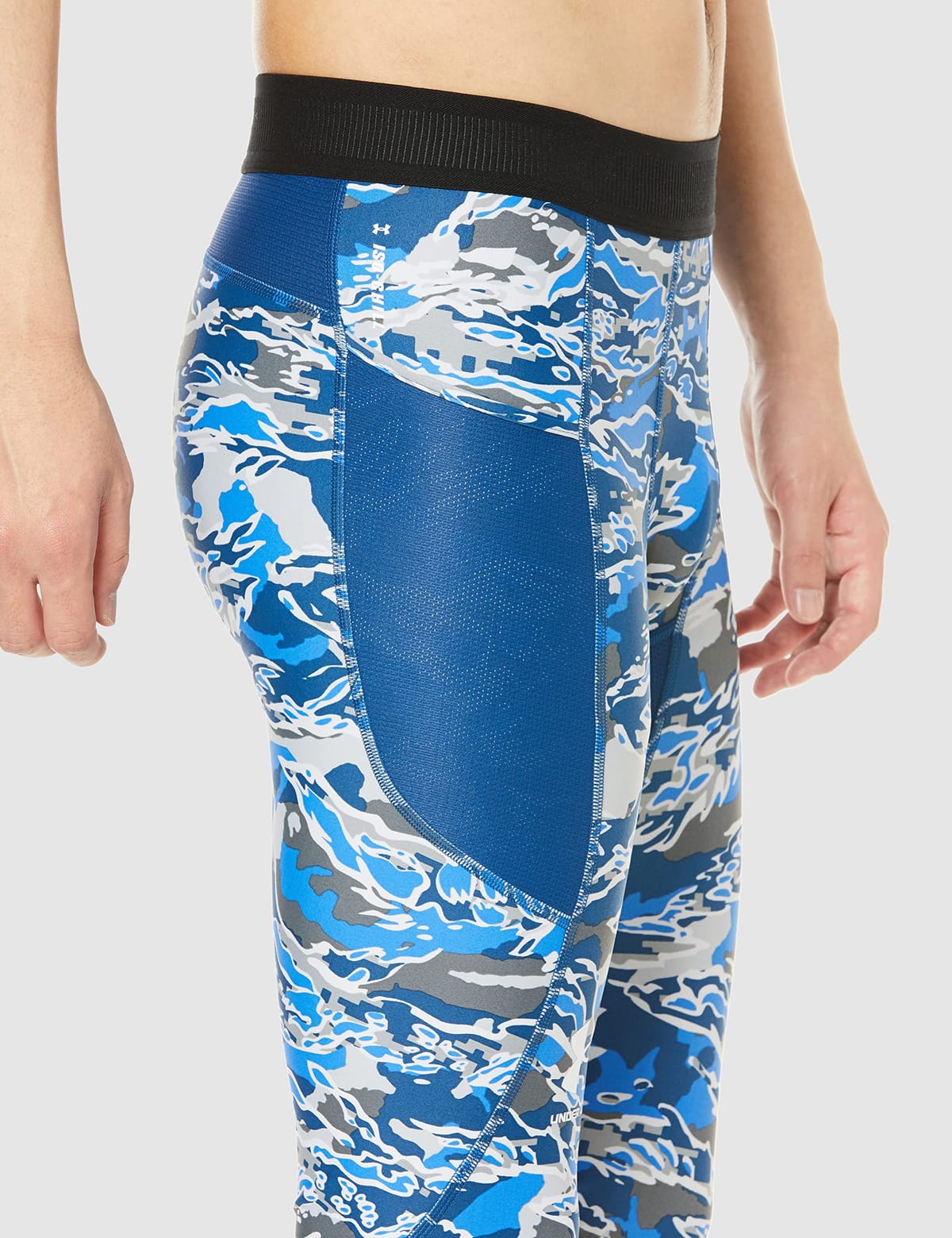 [アンダーアーマー] トレーニングベースレイヤー UAアイソチル レギンス プリント メンズ