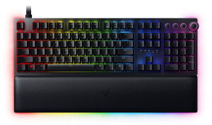 Razer Huntsman V2 Analog ߥ󥰥ܡ Ѹ US ʥץƥ륹å Ĵǽʥ奨 ֥륷å PBT å ꥹȥ쥹 Chroma RGB Źݾʡ RZ0