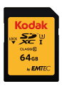 Kodak (コダック) SDカード 64GB UHS-I U3 V30 Ultra - 95MB/s 最大読み取り速度 - 書き込み速度 最大85MB/秒 -...