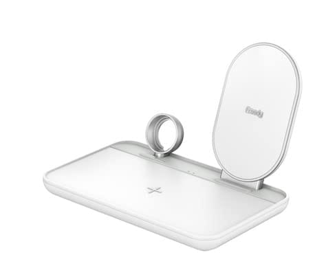 KOMATECH Freedy 3-in-1 高速ワイヤレス充電スタンド Freedy ホワイト EA1204 KOMATECH Freedy 3-in-1 高速ワイヤレス充電スタンド Freedy ホワイト EA1204