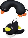 ハシートップイン バスぐるみ + ゆめごこちバスピロー 各1個 × ペンギン 2種セット(3)