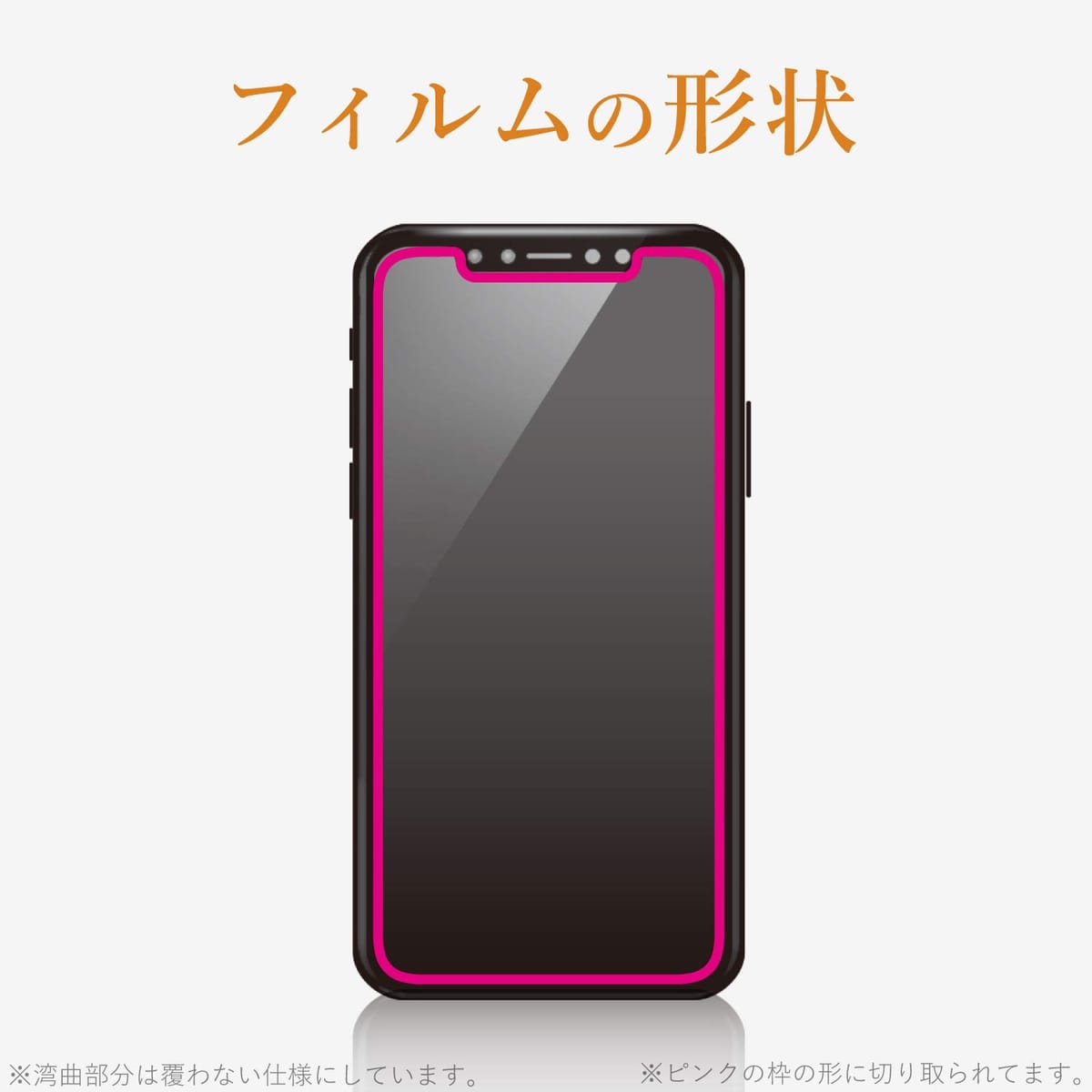 エレコム iPhone 11 / iPhone XR フィルム [つやのある高光沢タイプ] 反射防止 PM-A19CFLAN 3