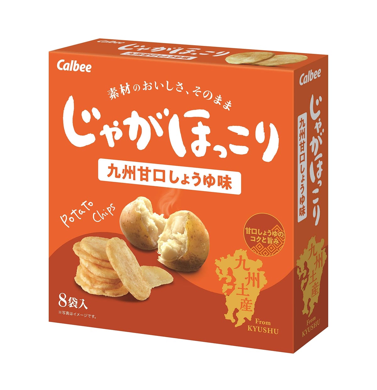 大邦物産 じゃがほっこり九州甘口しょうゆ味 8袋のサムネイル