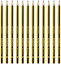 Staedtler WOPEX Noris School Pencils - 180N-HB Cut - Pack of 12 - HB Grade