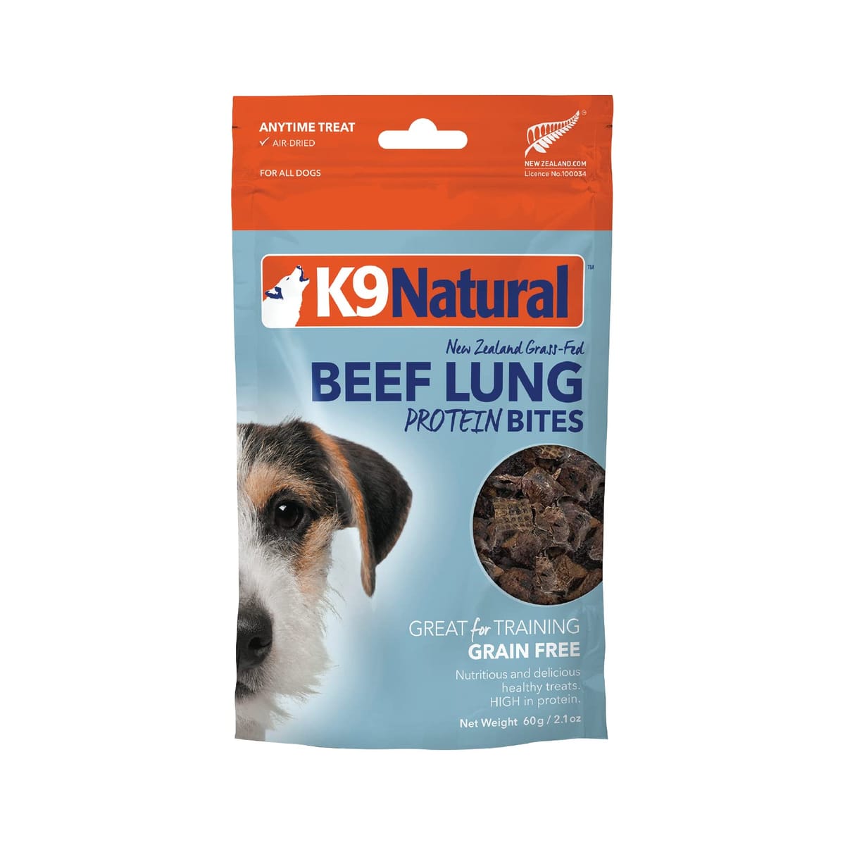 ケーナインナチュラル (K9 Natural) エアドライ 犬用おやつ ビーフ・ラング 60g