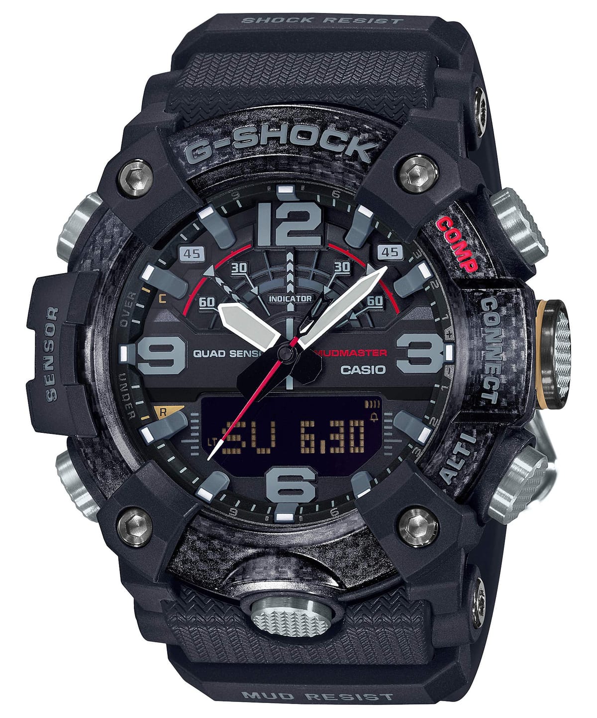 [カシオ] 腕時計 ジーショック 【国内正規品】Bluetooth 搭載 カーボンコアガード構造 GG-B100-1AJF メンズ ブラック