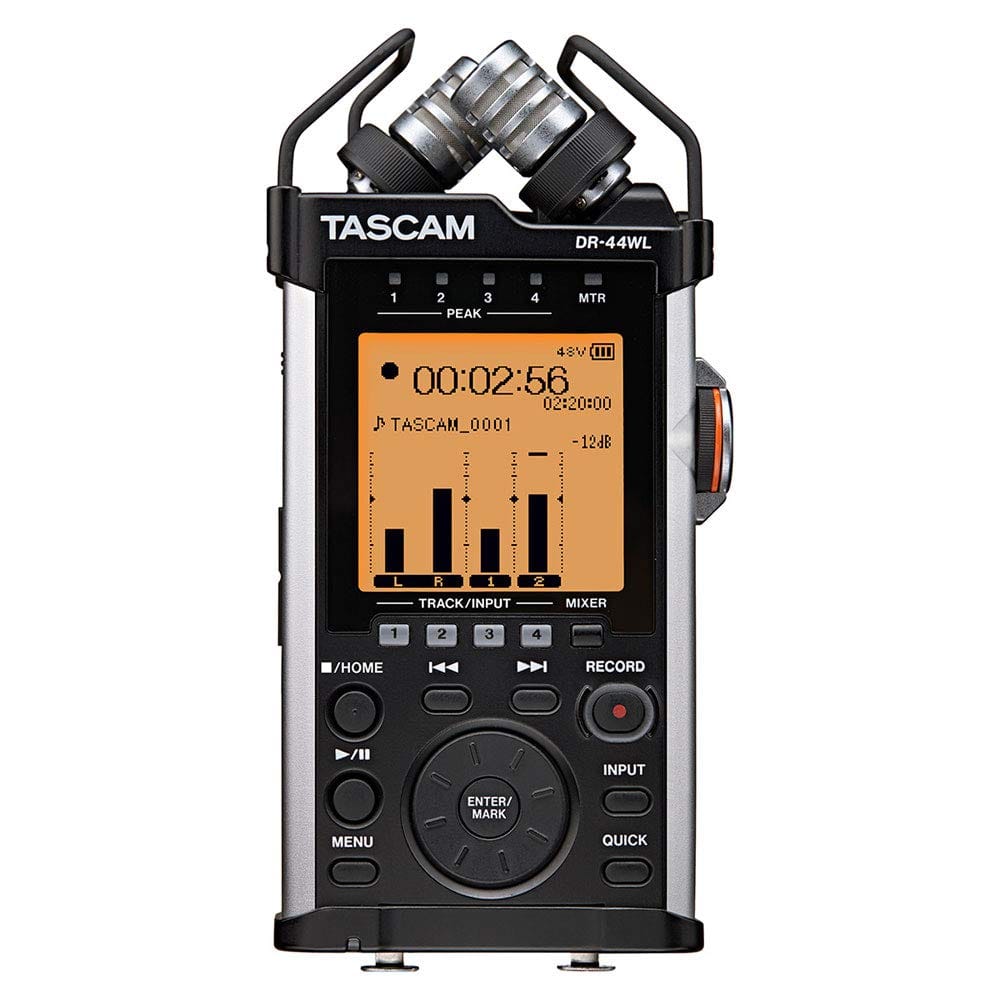 TASCAM(タスカム) DR-44WL VER2-J Wi-Fi接続対応リニアPCMレコーダー ハンディレコーダー IC Youtube ASMR 音楽 24bit/96kHz ハイレゾ