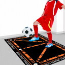ONE-K サッカー トレーニング 練習 サッカーマット 練習道具 室内練習 自主練 グッズ 滑り止め 静音(4)