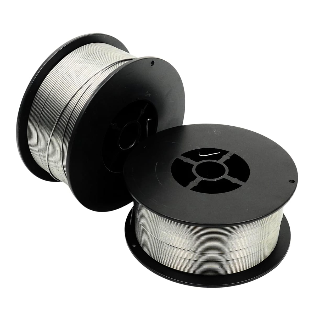 elfoLiz 溶接ワイヤー ノンガス 0.8mm 1kg フラックスワイヤー 半自動溶接機 MIG溶接機 軟鉄用 溶接 低スパッタ フラックス入り ワイヤー (‎0.8mm-2個)