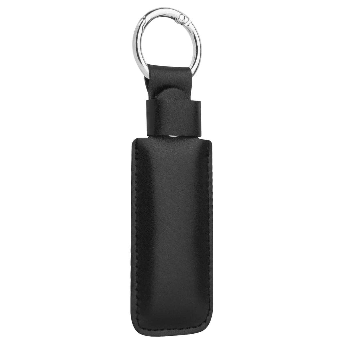 CaSZLUTION マイクロファイバーレザー USBフラッシュドライブケース - 紛失防止 USBフラッシュドライブホルダー 保護カバー キーチェーン付き 小...