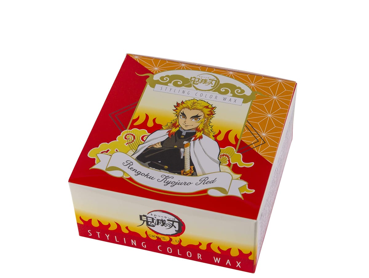 鬼滅の刃 スタイリング カラーワックス 煉獄杏寿郎 レッド 50g