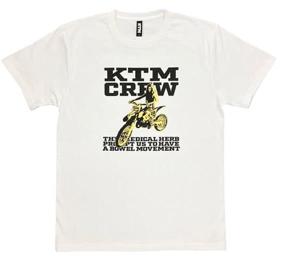 ケツメイシ『KTM TOUR 2022 20th Anniversary「時代は変わるぜよ!!」どんだけ～』KTM CREW Tシャツ（白） (XL)