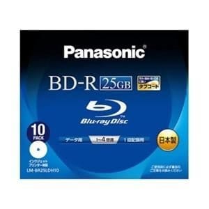 パナソニック Blu-rayディスク25GB4x/追