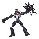 MARVEL マーベル スパイダーマン ベンドアンドフレックスシリーズ 6インチフィギュア ヴェノム VENOM E7689 正規品 ウェブアクセサリ付き