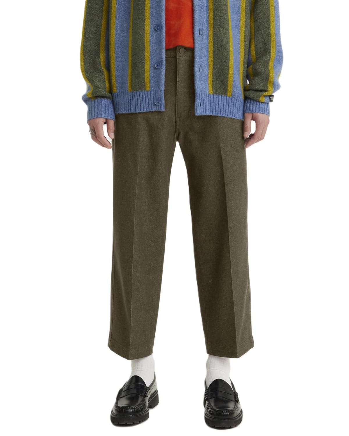 [リーバイス] パンツ チノパン STA-PREST CHINO ワイドレッグクロップド メンズ