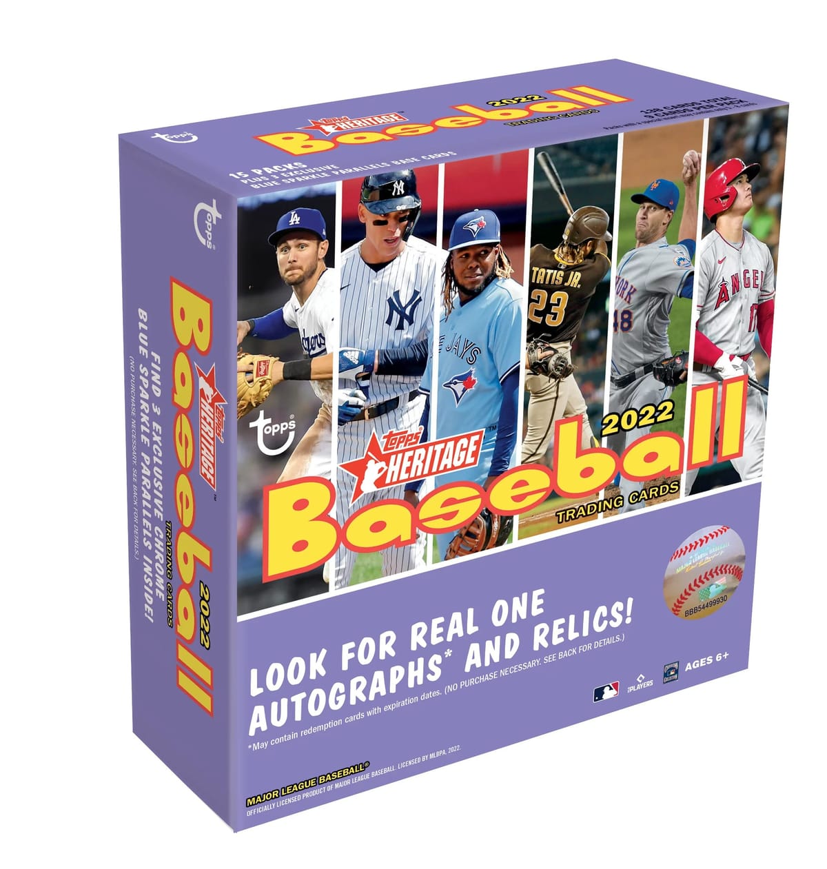 MLB 2022 Topps Heritage Baseball Card Walmart Mega Box gbvX we[W x[X{[ J[h EH}[g K{bNX W[[O J[h