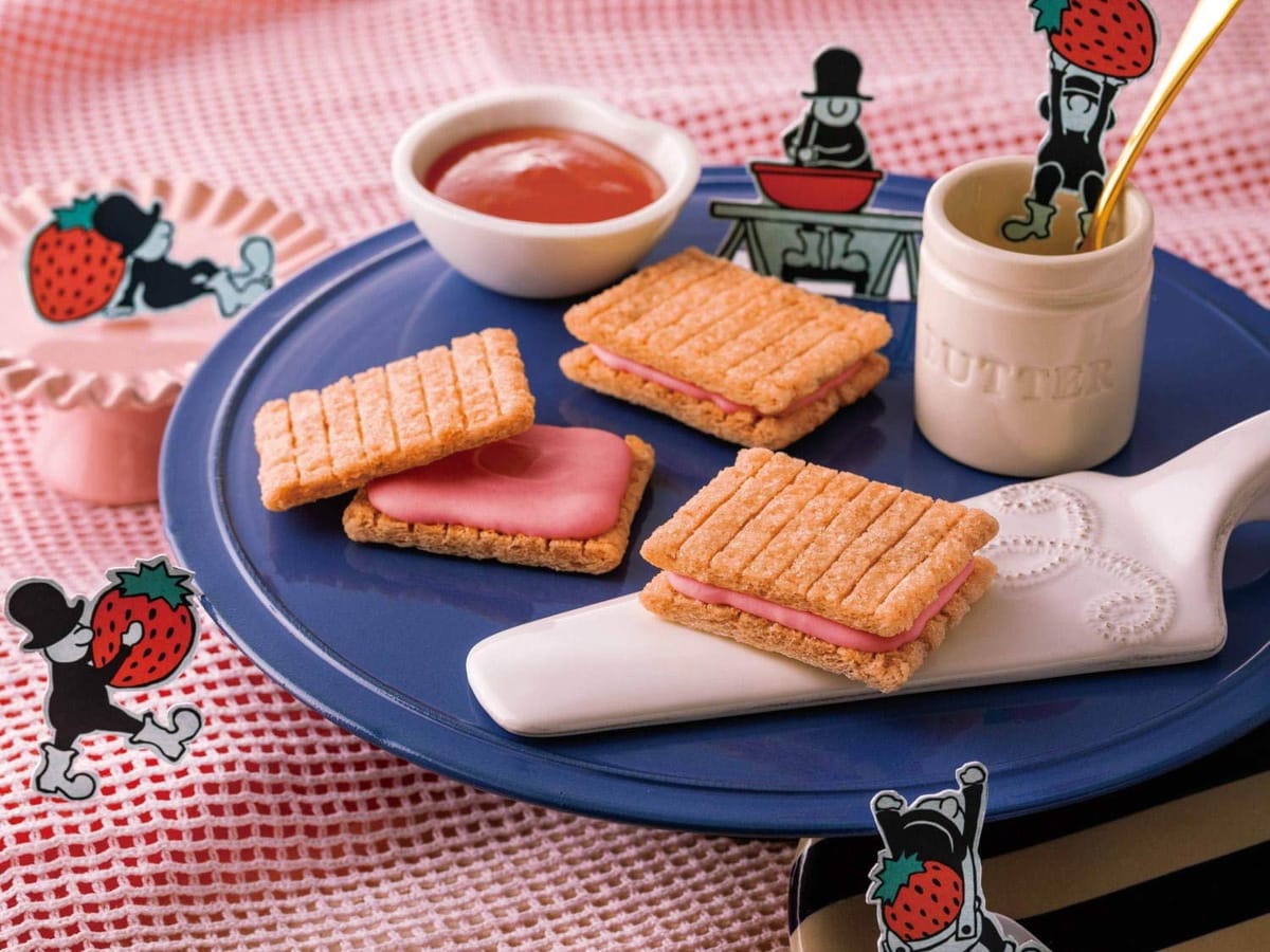 シュガーバターサンドの木 あまおう苺バター 12個入 【博多限定】 銀のぶどうのサムネイル