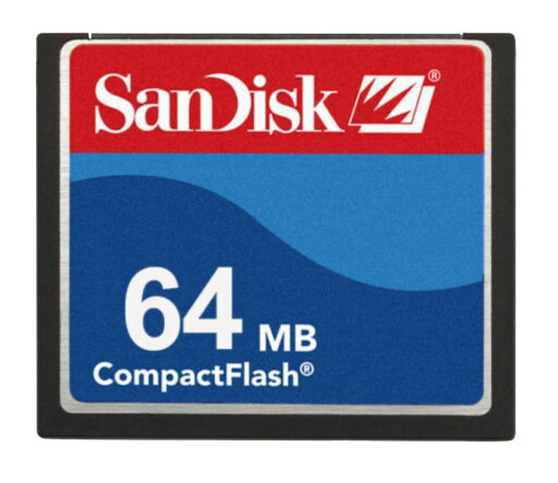 SanDisk SDCFB-64-A10 CompactFlash 64 MB SanDisk SDCFB-64-A10 CompactFlash 64 MB