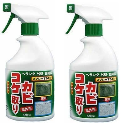 屋外用 コケ カビ取り 420ml (2本組)