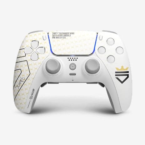 SCUF REFLEX PRO スカフ リフレックス プロ THE KING'S CROWN ミニクリーナー付き PS5 コントローラー 最大90日間メーカー保証付き [並行輸入品]