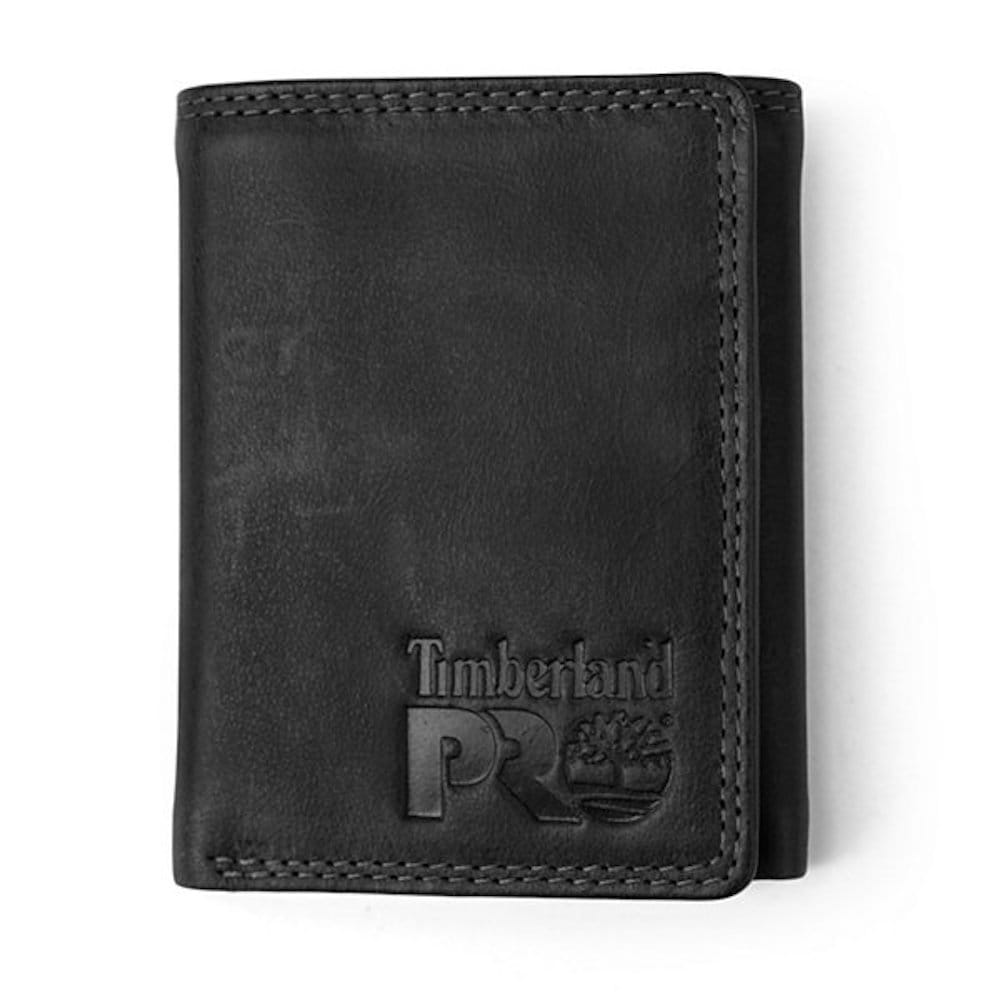 Timberland PRO Men's Leather RFID Wallet with Re