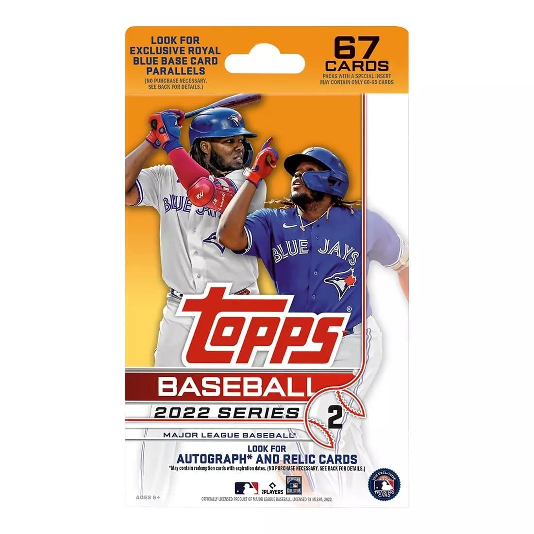 MLB 2022 Topps Series 2 Baseball Hanger Box トップス シリーズ2 ベースボール ハンガーボックス メジャーリーグ 野球 カードです。