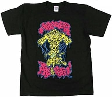 MAN WITH A MISSION （マンウィズアミッション） PLAY WHAT U WANT TOUR グッズ Be Stupid Tシャツ ブラック (L)