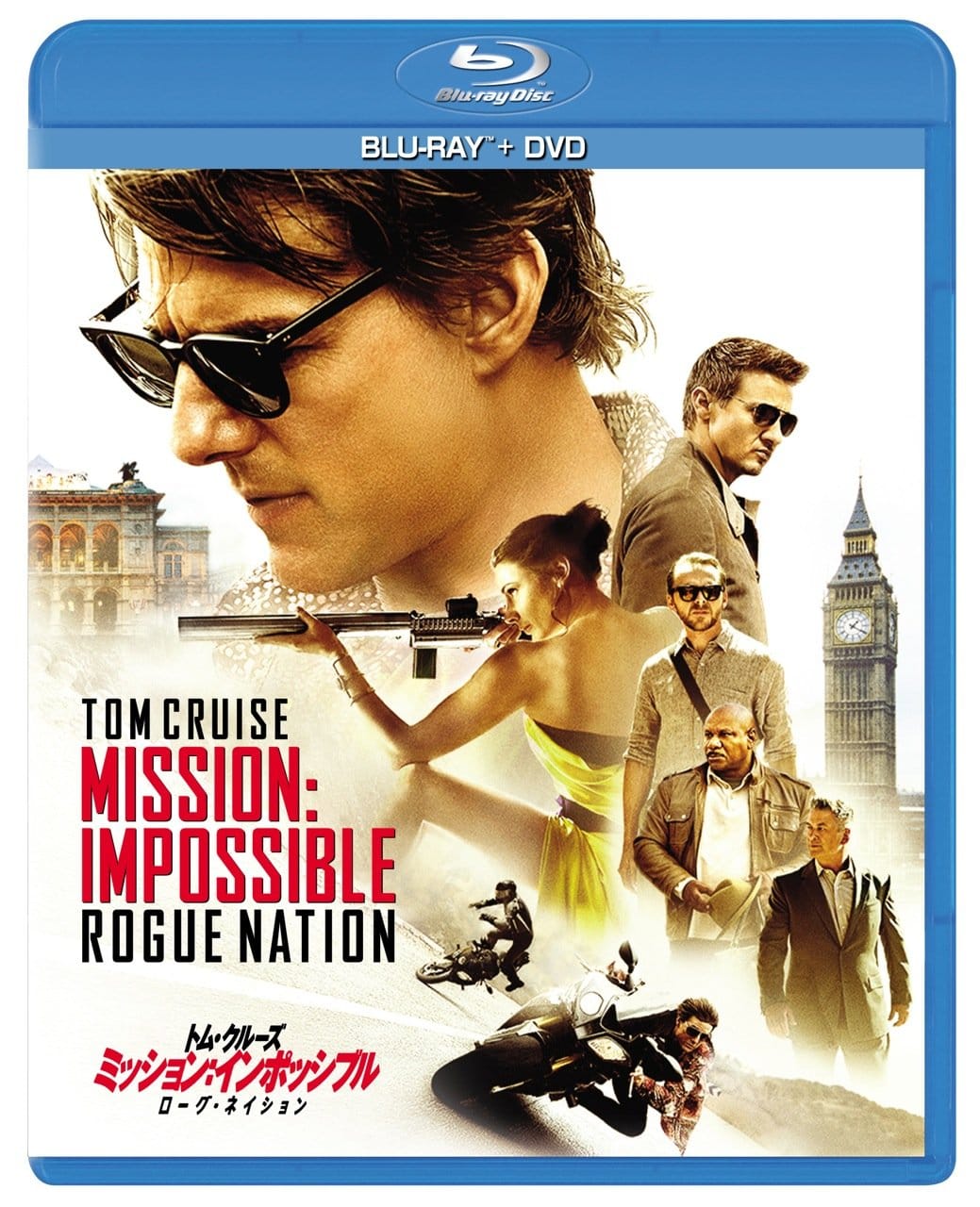 ミッション:インポッシブル/ローグ・ネイション ブルーレイ+DVDセット(2枚組) [Blu-ray]のサムネイル