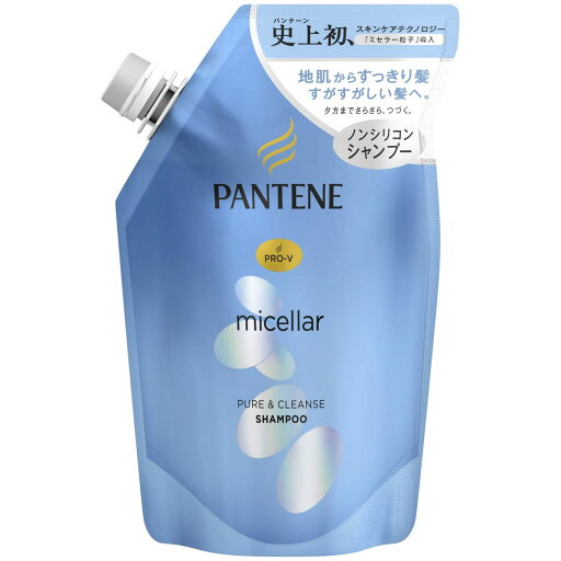 パンテーン シャンプー ミセラーシリーズ ピュア&クレンズ 詰め替え 350mL パンテーン シャンプー ミセラーシリーズ ピュア&クレンズ 詰め替え 350mL