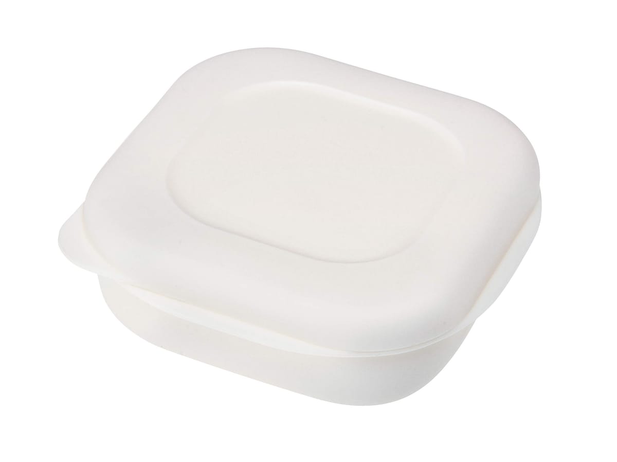 マーナ(marna) 極 冷凍ごはん容器 ( 1個入り / 電子レンジ / 食洗機対応 ) ご飯 冷凍ごはん 容器 ( ホワイト ) K745W