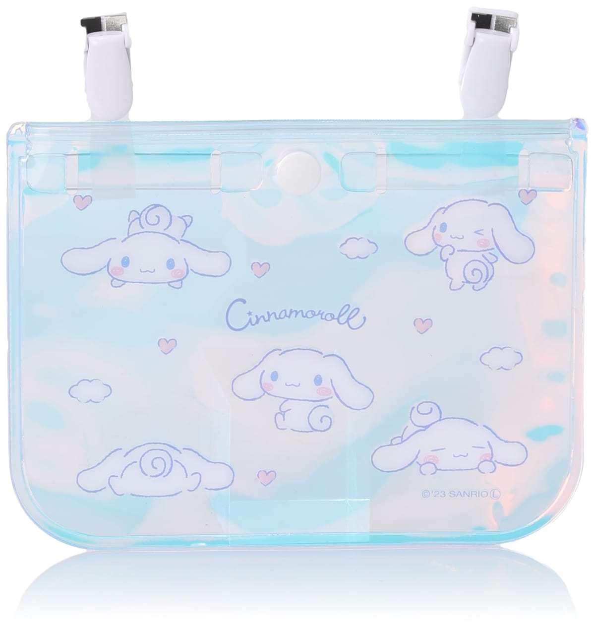 [シナモロール] クリップポケット クリアクリップポケット キッズ KCN41450 オーロラ