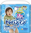 【パンツ Lサイズ】トレパンマン男の子 トイレトレーニング用 (9~14kg)21枚