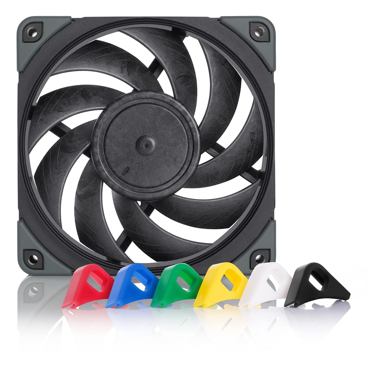 Noctua NF-A12x25 PWM chromax.black.swap, ץߥ Ų ե, 4-Pin³ (120mm,...