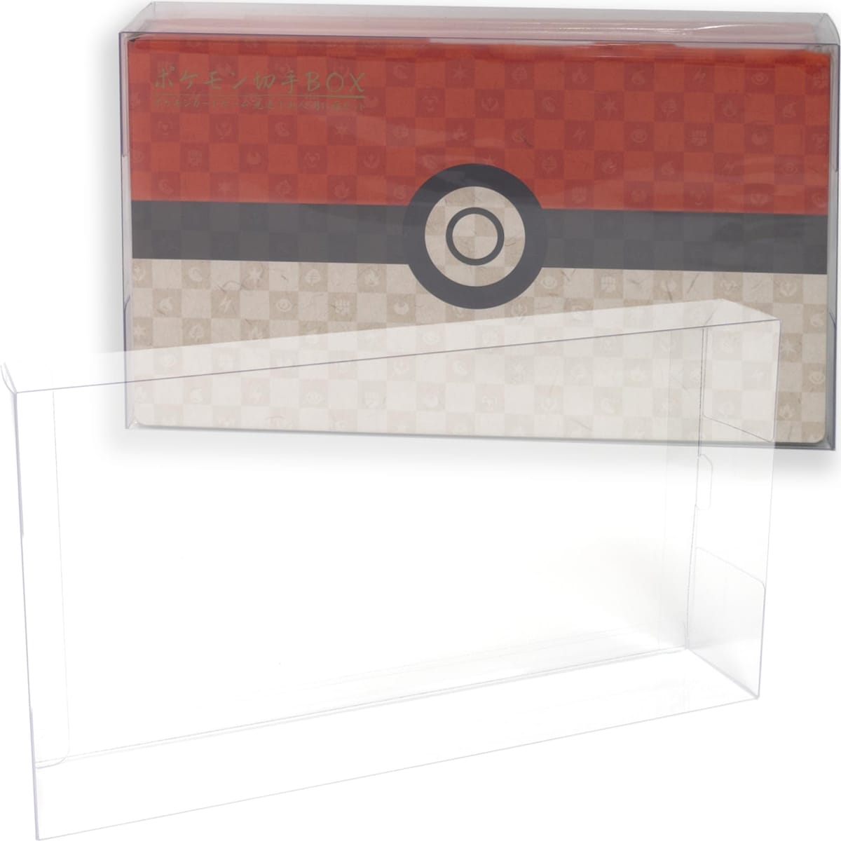 EYESRAIL Boxx Guardian ポケモンカード用 BOX ローダー UVカット 国内製造 コレクション 透明 保管ケース ポケモン切手BOX ～見返り美人・月に雁セット～ 【1個】 