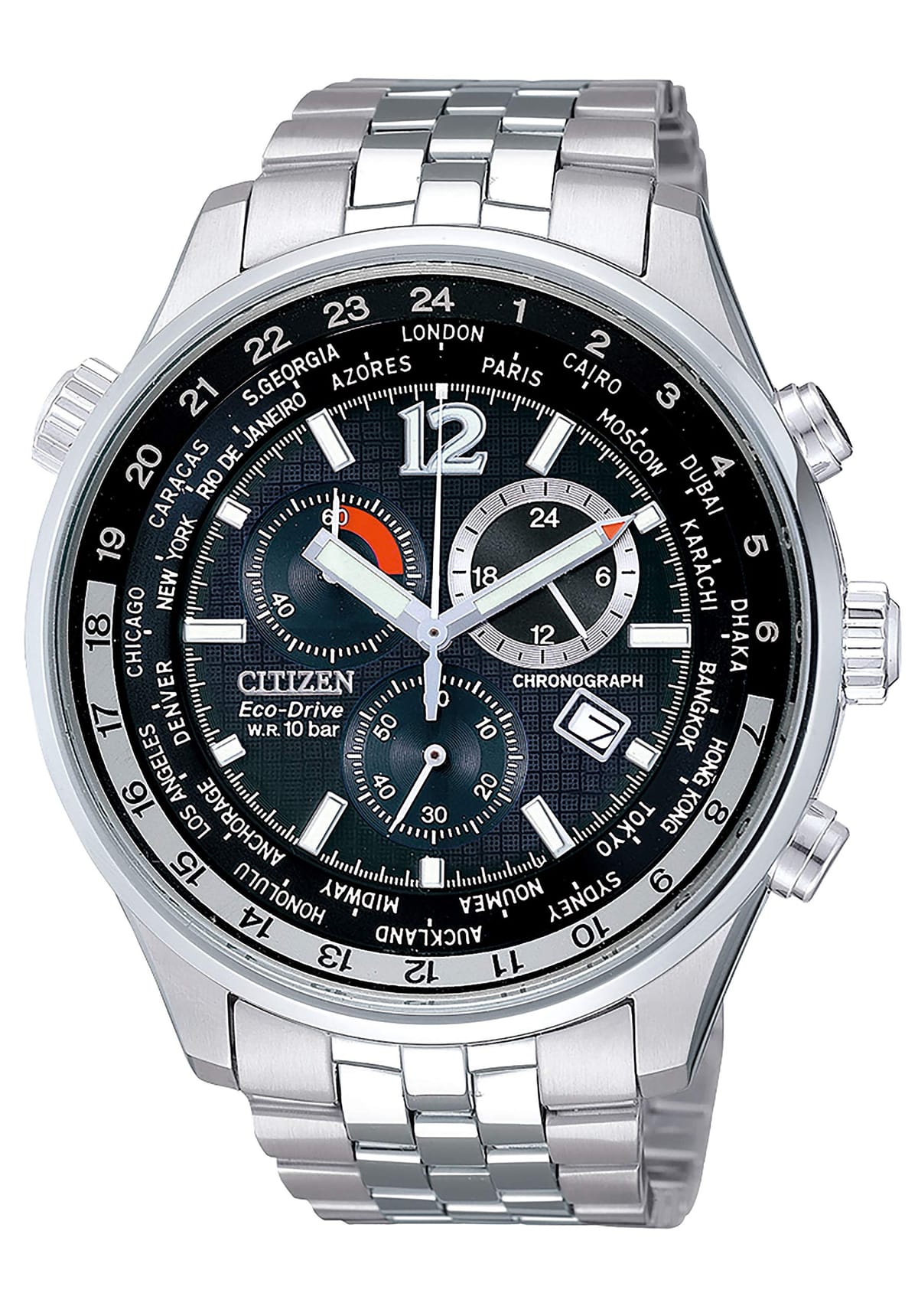 [シチズン] 腕時計 CITIZEN海外モデル エコ・ドライブ 特定店取扱いモデル AT0365-56E メンズ シルバー
