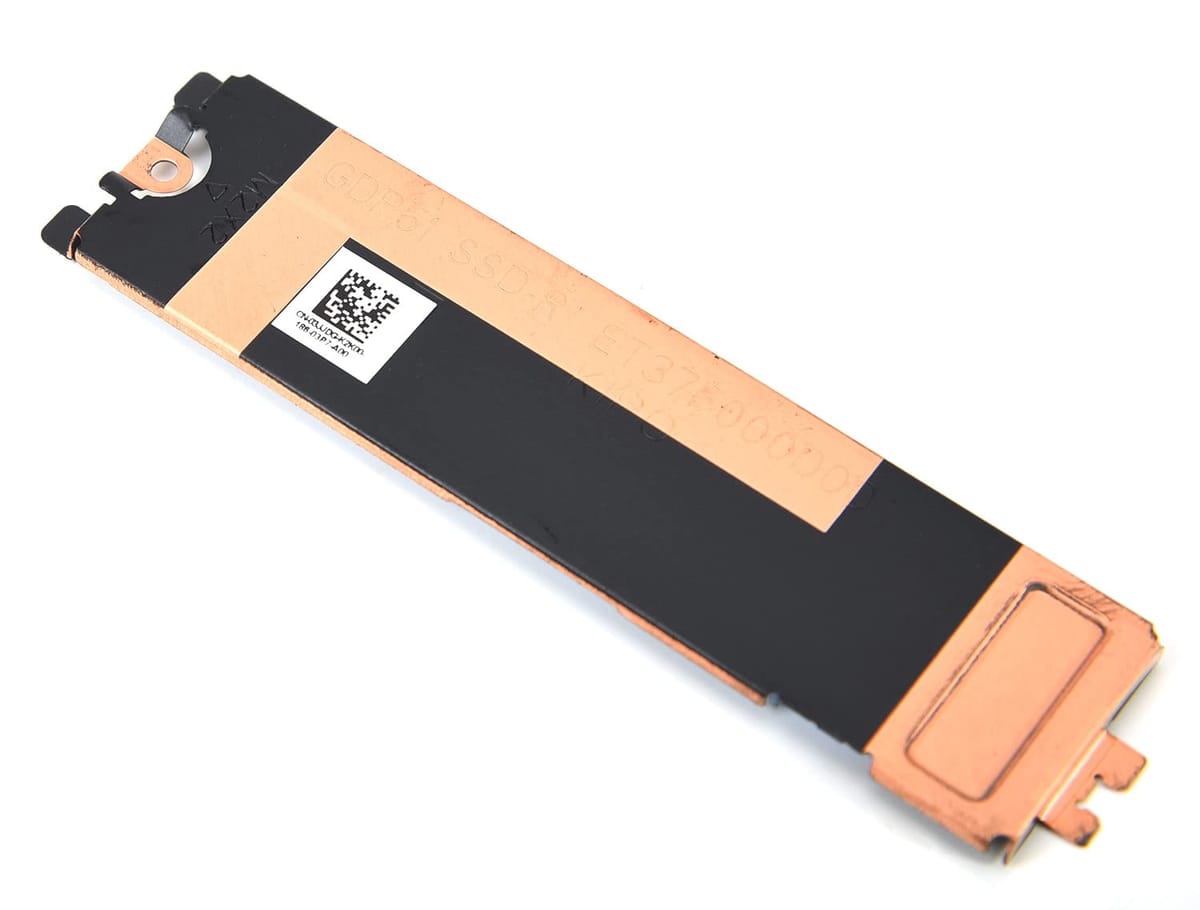 2280 PCIe NVMe M.2 SSD ヒートシンク ハードドライブカバー サーマル付き Dell XPS 15 9500 Latitude 15 5500 Precision 5550ノートパソコン用