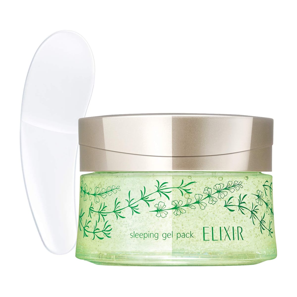 エリクシール スリーピングジェルパック WN フェイスパック 限定品(ナイトグリーンアロマの香り) 105グラム (x 1)のサムネイル