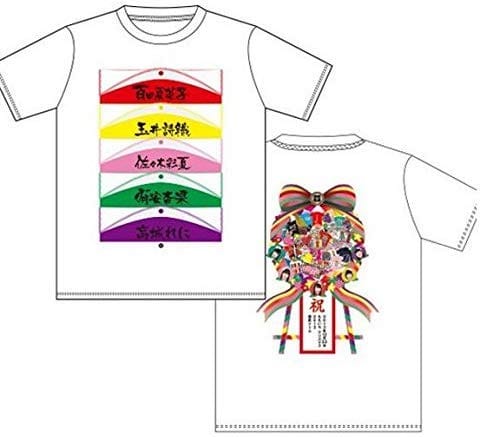 ももいろクローバーZ 2013 「White Hot Blizzard ももいろクリスマス2013 美しき極寒の世界」 集大成Tシャツ ホワイト《Mサイズ》